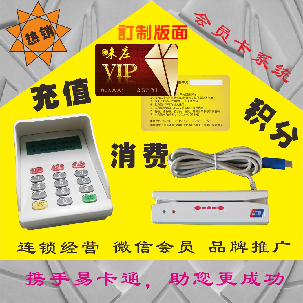 Micro channel membership card management system